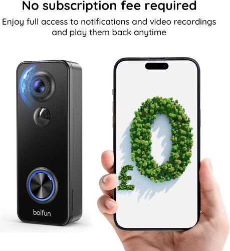 Boifun video doorbell - video,