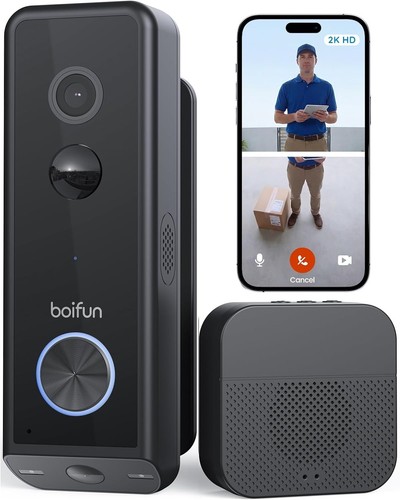 Dual camera video doorbell - camera,
