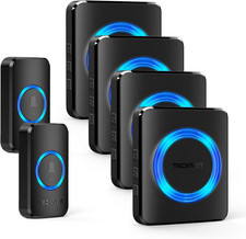 Wireless Doorbell with 2 Push