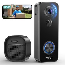 2K Video Doorbell Camera