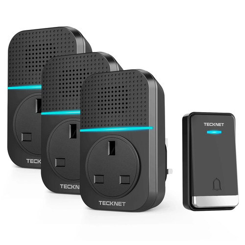 Tecknet self powered doorbell - self-powered,