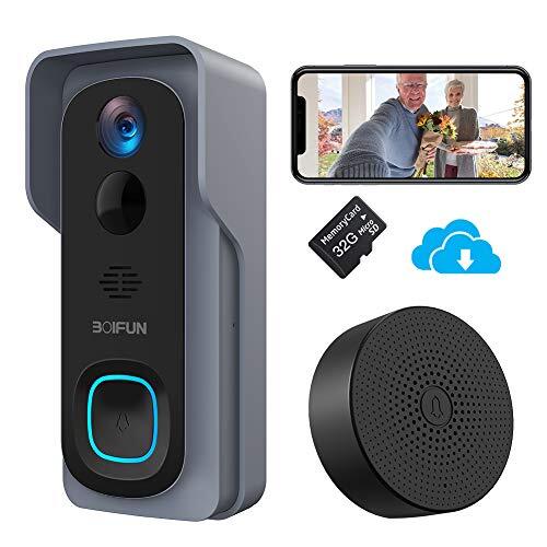 Wireless video doorbell - hd,