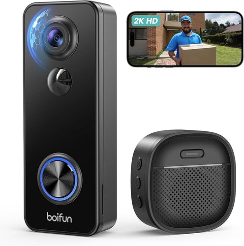 Boifun video doorbell - video,