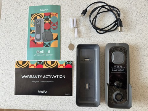 Wireless video doorbell boifun - video,